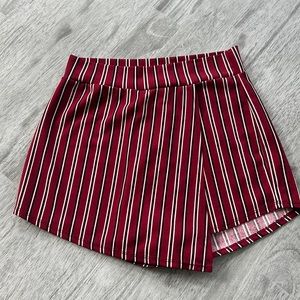 Striped shorts, size: S